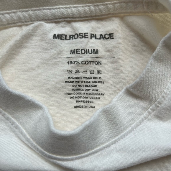Melrose place long sleeve cotton tshirt, used excellent condition, new republic - Picture 2 of 7